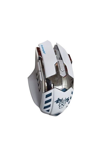 Banda Mouse Optic Gaming Pro 6D, USB interface, LED, 800 - 3200 DPI, Silver White