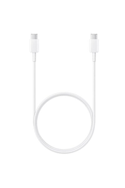 Flippy Data and Charging Cable Type-C, 3 A, 1 meter, White