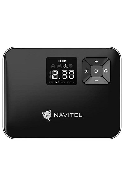 Navitel Electric Vehicle Compressor 16.8WH AIR15AL, 120PSI/8.27 bar, USB-C Input (Black)