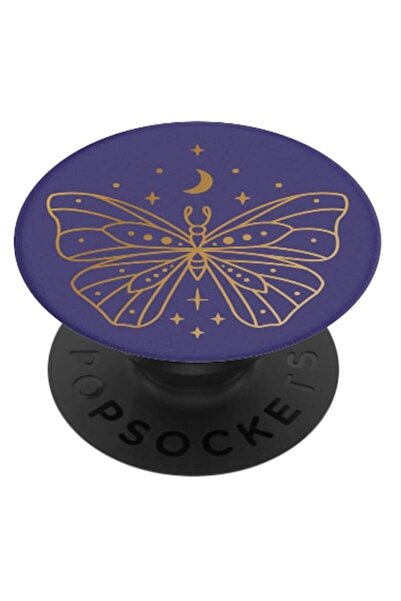 popsocket Suport telefon, T53, plastic dur, Vibey Butterfly