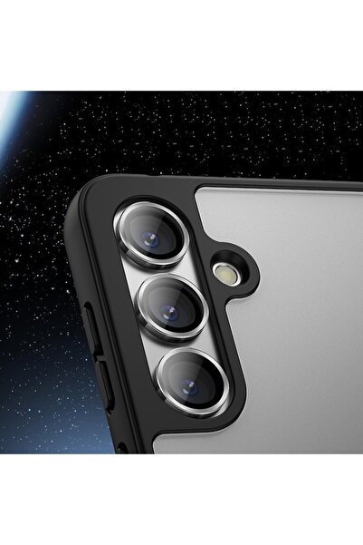 Lito Camera Protector for Samsung Galaxy S25, Tempered Glass, Black