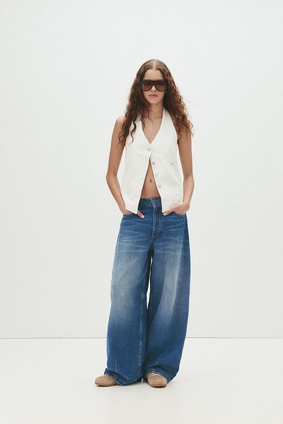 Pull & Bear Balloon-fit baggy jeans