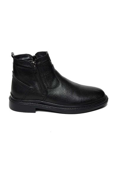 Bestello Laceless Rubber Sole Flat Boots 023-702-24K Men's Boots