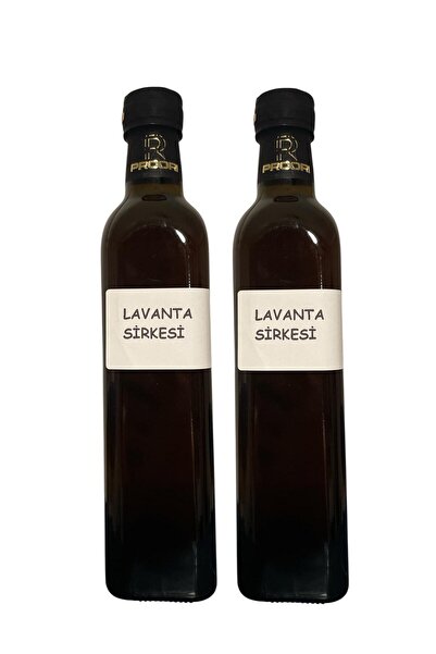 Proori Yıllanmış Lavanta Sirkesi Doğal Fermente Canlı Sirke 500 ml 2'li Paket