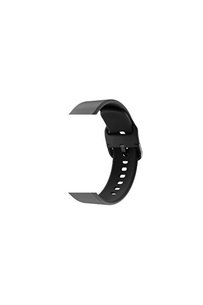 SOHO Curea din silicon pentru Samsung Watch 1/2/3, neagră