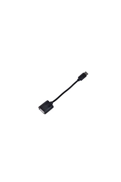 SOHO Data Transfer Cable, OTG USB 2.0 to USB-C, 13 cm, Black