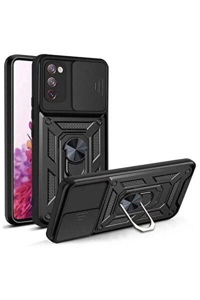 OEM Carcasă pentru Samsung Galaxy S20 FE/S20 FE 5G, Poliuretan, Negru