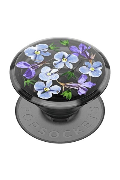 popsocket Suport telefon, B75, plastic dur, translucid, tip grădină de noapte