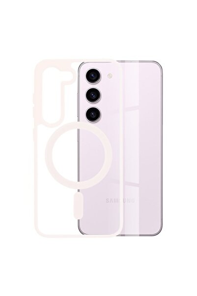 OEM Husa pentru Samsung Galaxy S23, Policarbonat, Nude Pink