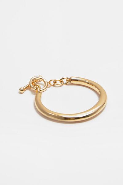 Pull & Bear Zincir detaylı kelepçe bileklik