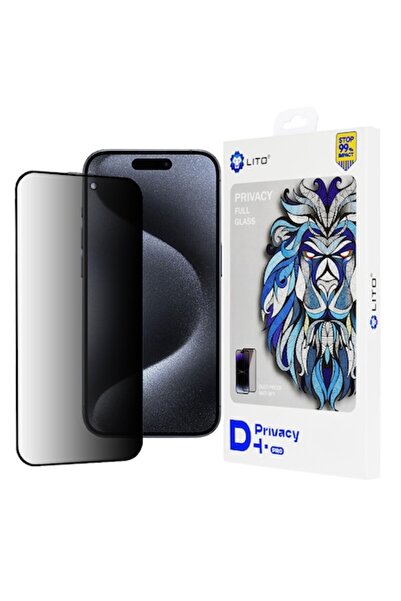 Don Ecran de protecție din sticlă pentru iPhone 15 Pro, I26, sticlă, Deep Dark