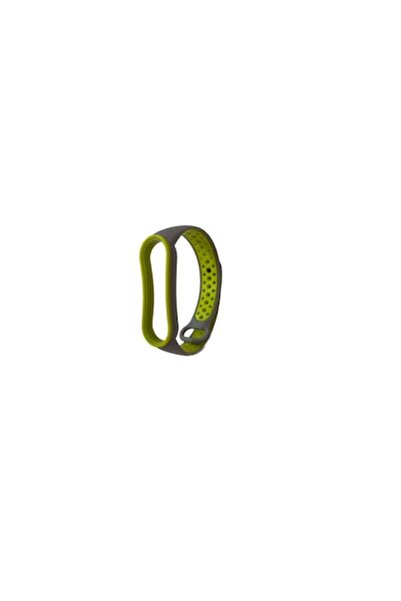SOHO Curea bratara fitness compatibila cu Xiaomi Mi Band 5, Gri-Verde