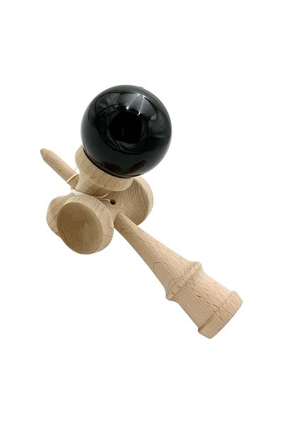 BaoBao Kendama clasica din lemn cu bila lucioasa grip pro, ideala trick-uri
