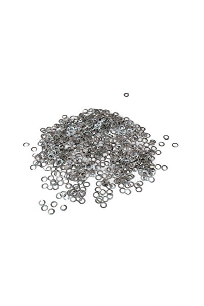 Serhat Aksesuar ve El İşçilik Ring Silver Brass 7X1,5 mm Flake Sequin (20 Gr ...