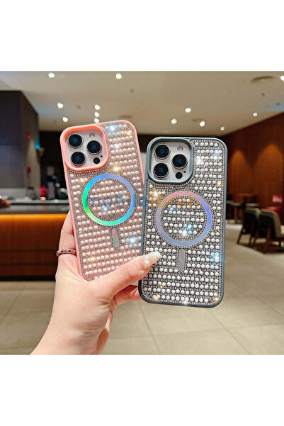 Toybox Shining Star and Pearl Diamond Magsafe Phone Case - iPhone 15 Pro