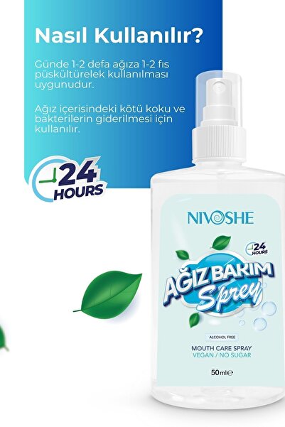 NIVOSHE Ağız Kokusu Giderici Sprey Ağız Kokusu Önleyici Sprey Ağız Kokusu Spreyi Propolis05