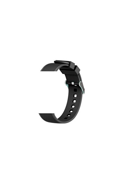 SOHO Curea din silicon pentru Samsung Watch 1/2/3, neagră