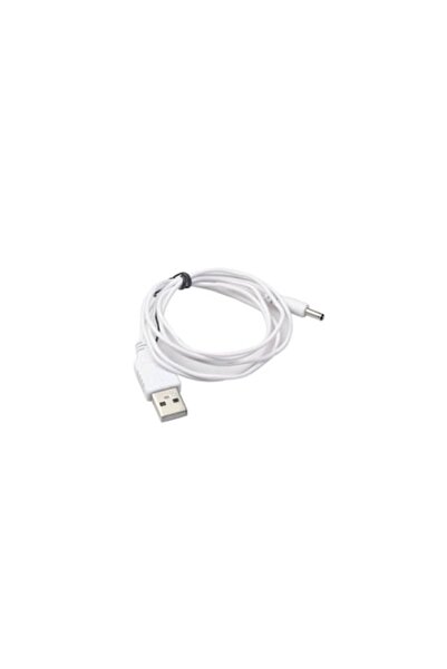 SOHO USB 2.0 to DC 3.5 mm Cable for Router/TV, 100 cm, White