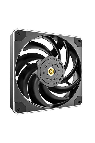MONTECH Ventilator Metal 120, PWM, 120 mm, Negru