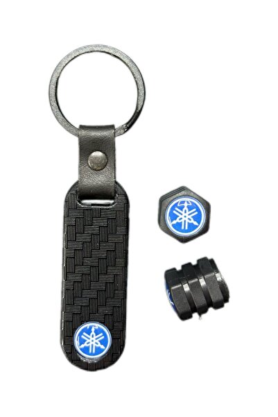 OTO SÜSLEN İSTANBUL Capac pentru robinet pentru motocicletă cu breloc albastru