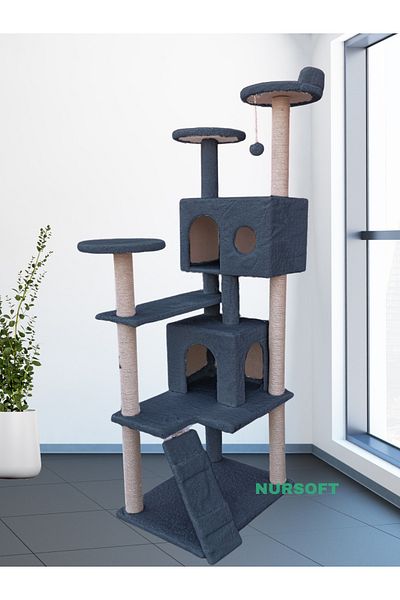 Nursoft Tower Cat House Scratching
