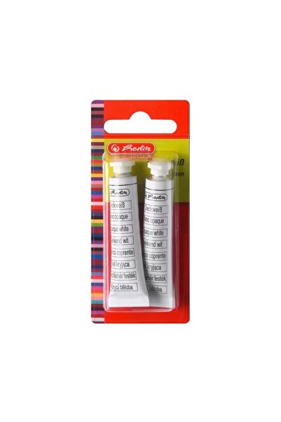 Herlitz Alb de zinc Herlitz, 7,5 ml, set 2 tuburi