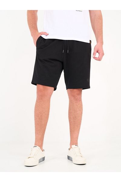 KVL by KENVELO Men's sports Bermuda shorts with logo print