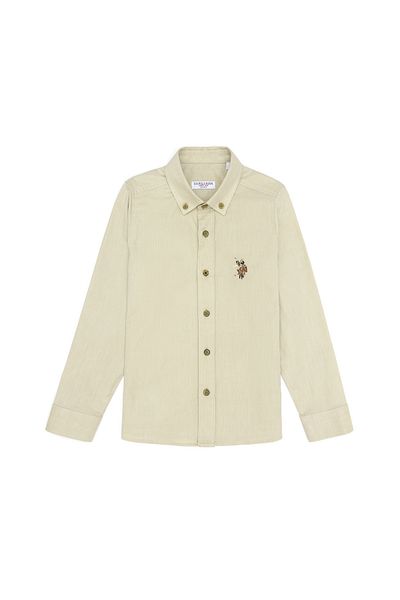 U.S. Polo Assn. Cămașă Regular fit cu guler fixat cu nasturi și imprimeu logo colorat