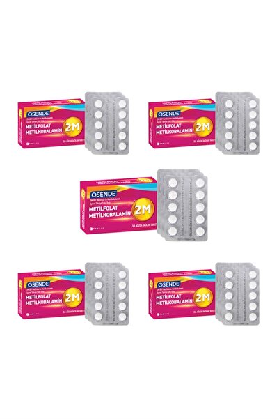 Osende 2m Odt Methylfolate & Methylcobalamin 30 Oral Tablets 5 Pieces