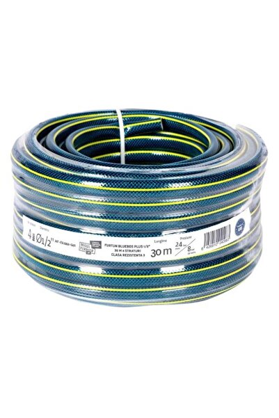 micul fermier Furtun de apa Micul Fermier MF-FA1002, cu insertie, 30 m, 1/2"