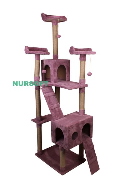 Nursoft Cat City New Residence Cat Playhouse and Scratching