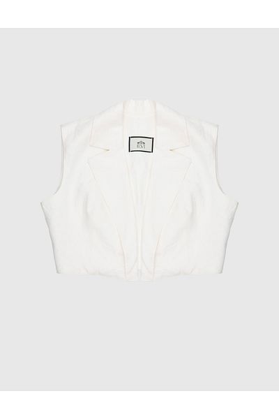 İLVİ Blasa Cream Women's Vest