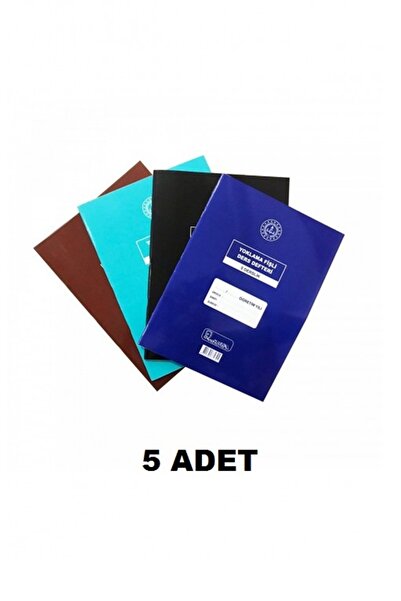Kocaoluk 8 Derslik Yoklama Fişli Sınıf Defteri (5 Adet)