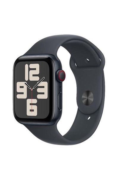 Apple Smartwatch Watch SE (2024), GPS, Cellular, Midnight Aluminium 44mm