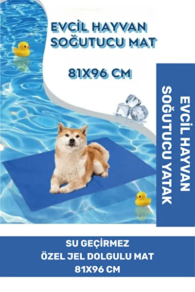 PeraNova Premium Production Body Heat Balancing Cat Dog Gel Filled Pet Cooling Bed Mat 81X96Cm
