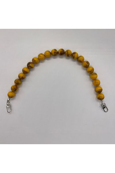 Sultan Acrylic Beaded Bag Sapi 45 cm Yellow