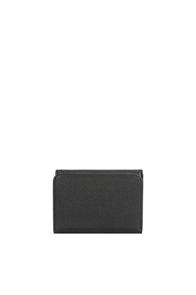 CENGİZ PAKEL Cengiz Pakel Small Size Magnet Women's Wallet/Portfolio – 65297L - Black