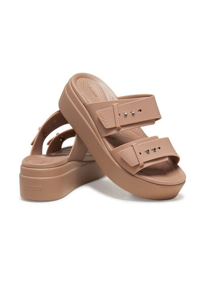 Crocs Brooklyn Buckle Lowwdg Kadın Terlik
