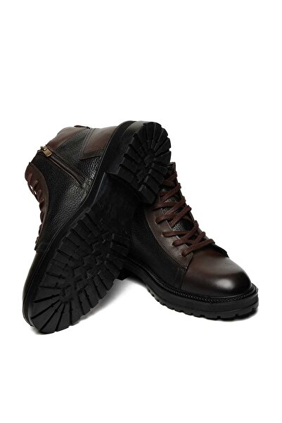 Bestello Ανδρικές μπότες με κορδόνια Thermo Sole Flat 023-127