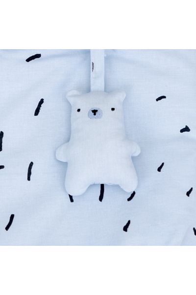 Kikka Boo Kikkaboo Bear with me Blue diaper and accessories basket