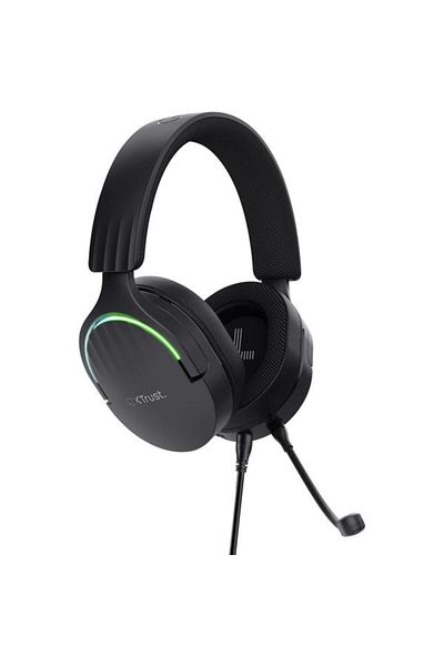 Trust Gaming Headset GXT 490P Fayzo, Surround 7.1, Adjustable Band, LED Lighting, Microphone (Black)
