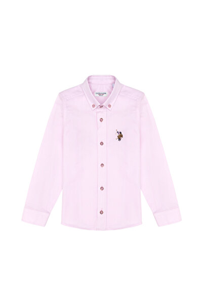 U.S. Polo Assn. Cămașă Regular fit cu guler fixat cu nasturi și imprimeu logo...