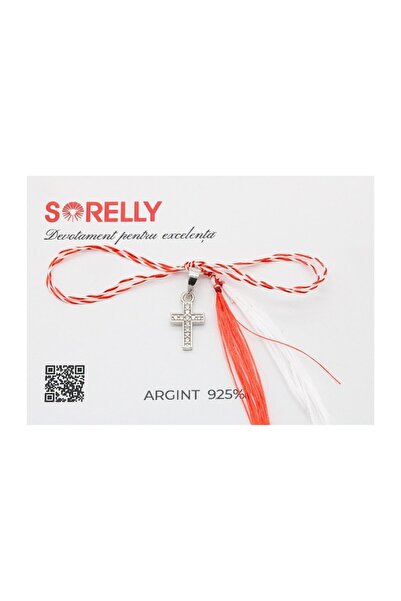 Bijuteria SORELLY Martisor Silver Cross Pendant