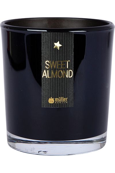 Mueller kerzen GLAMOUR ALMOND GLASS CANDLE