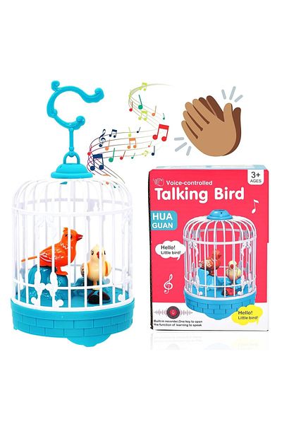 Generic Talking Bird Toy for Kids | Interactive Toy & Repeat What You Said | Singing & Chirping in The Birdc