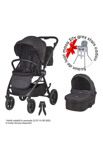 Coccolle Carucior modular 2in1 Serry Jet Black