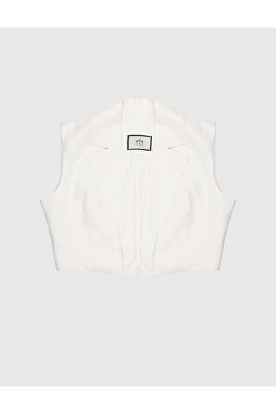 İLVİ Blasa Cream Women's Vest