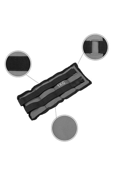SERSIMO Ankle and wrist weights, 2x2kg