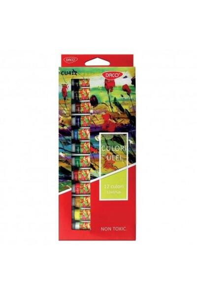 Daco Culori ulei 12 culori
