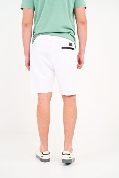 KVL by KENVELO Men's sports Bermuda shorts with logo